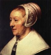 REMBRANDT Harmenszoon van Rijn Portrait of Catrina Hoogshaet at the Age of Fifty France oil painting artist